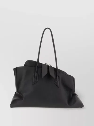 Attico Medium Structured Shoulder Bag With Double Handles