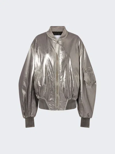 ATTICO METALLIC BOMBER JACKET