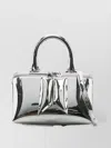 Attico Metallic Finish Shoulder Bag With Adjustable Strap