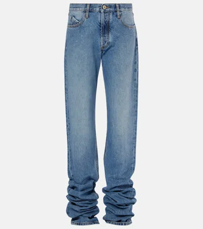 ATTICO MID-RISE STRAIGHT JEANS