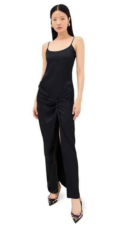 Attico Midi Dress Black