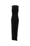 Attico Midi Dress In Black