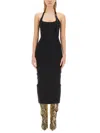 Attico Dress The  Woman Color Black In Black