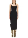 Attico Dress The  Woman Color Black In Black