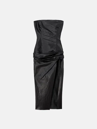 Attico Midi Dress Black
