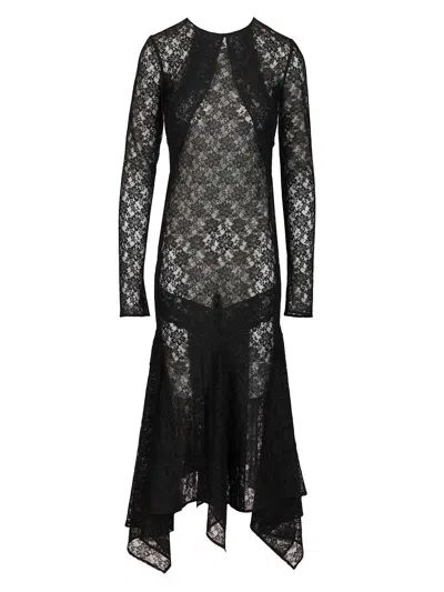 Attico Midi Dress Dresses Black