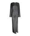 Attico Midi Dress In Black