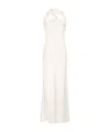 Attico Midi Dress In White