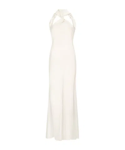 Attico Midi Dress In White