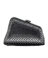 Attico Midnight Mini Embellished Clutch In Black