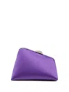 Attico Midnight Clutch Bag In Purple