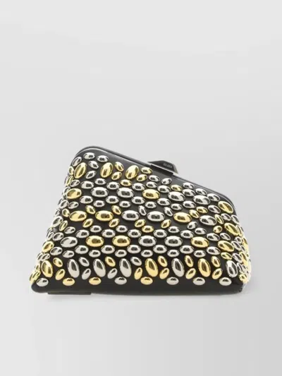 Attico Midnight Mini Embellished Clutch In Multi