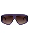Attico Milano Sunglasses In Purple