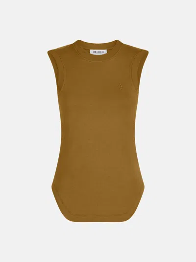 Attico Military Green Tank Top