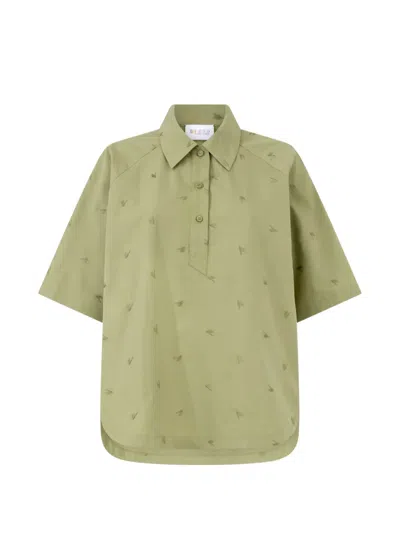 Attico Military-green Shirt In Multi