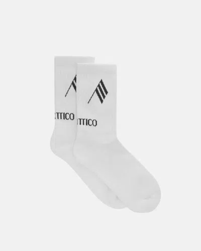 Attico 棉质袜子 In Gray