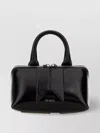 Attico Mini Bow Detail Top Handle Bag