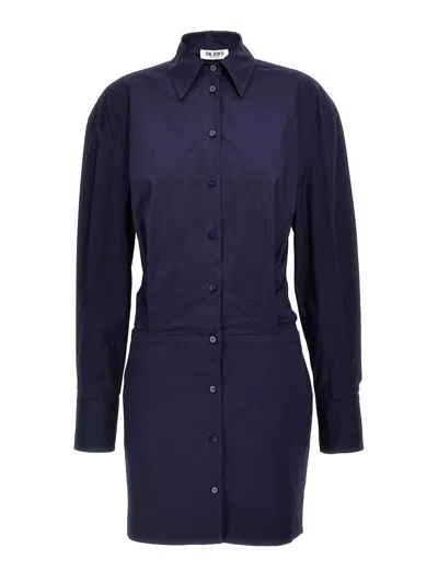 ATTICO VESTIDO CORTO - AZUL