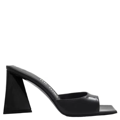 Attico Mini Devon 85 Patent Leather Sandals