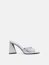 Attico Mule ''mini Devon'' Silver In Silver