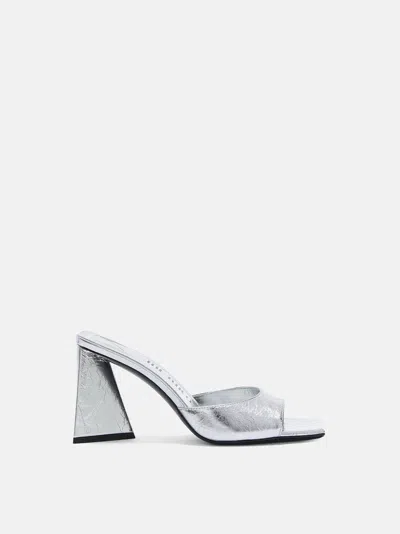 ATTICO MULE ''MINI DEVON'' SILVER