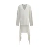 Attico Asymmetric Mini Dress