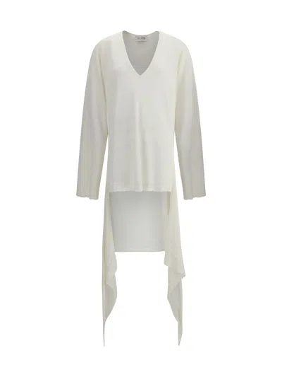 ATTICO ASYMMETRIC MINI DRESS