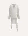 Attico Asymmetric Mini Dress