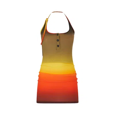 Pre-owned Attico Mini Dress 'multicolor' | Multi-color | Women's Size 36