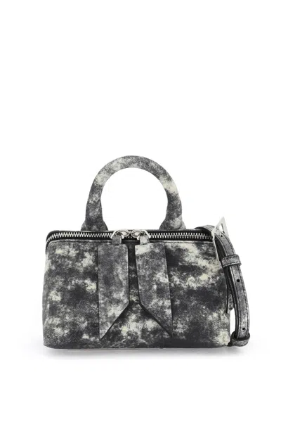 Attico Mini Friday Handbag In Gray