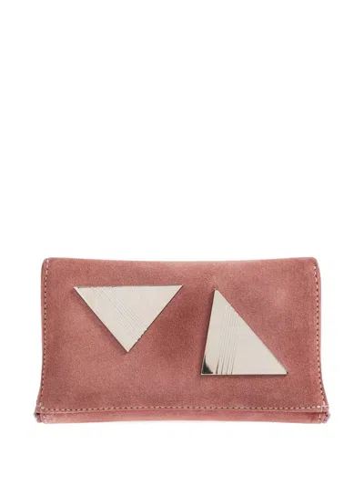 Attico Mini Friday Top-handle Zip Tote Bag In Pink