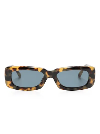 Attico Eckige Mini Marfa Sonnenbrille