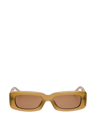 Attico Mini Marfa Rectangle-frame Sunglasses