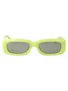 Attico Mini Marfa Sunglasses In Green