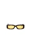 Attico Mini Marfa Sunglasses In Yellow