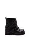 Attico `mini Robin` Combat Boots In Black