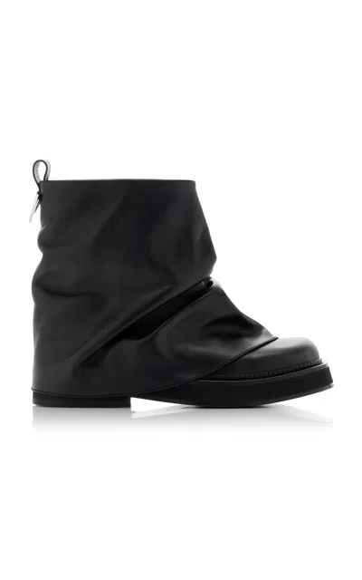 ATTICO MINI ROBIN LEATHER BOOTS