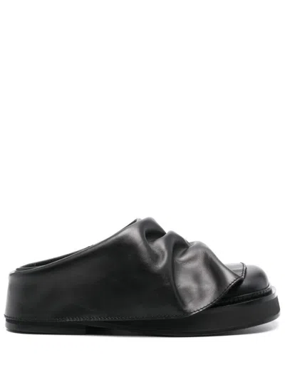 ATTICO MINI ROBIN LEATHER MULES