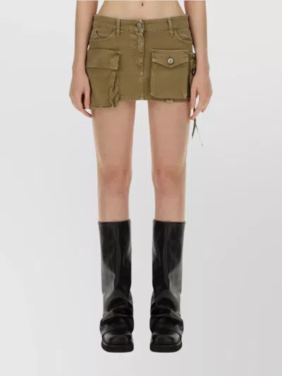 ATTICO MINI SKIRT POCKETS "FAY"
