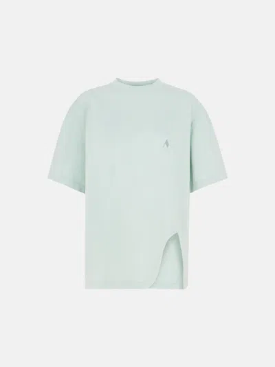 Attico Oversized Short Sleeve Mint Green T-shirt