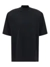 Attico T-shirt Black In Black