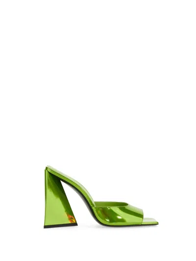 Attico Heels In Green