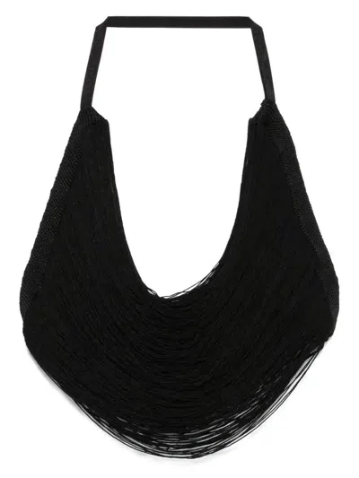 ATTICO MULTI-STRINGS CROP TOP - WOMEN'S - POLYAMIDE/VISCOSE