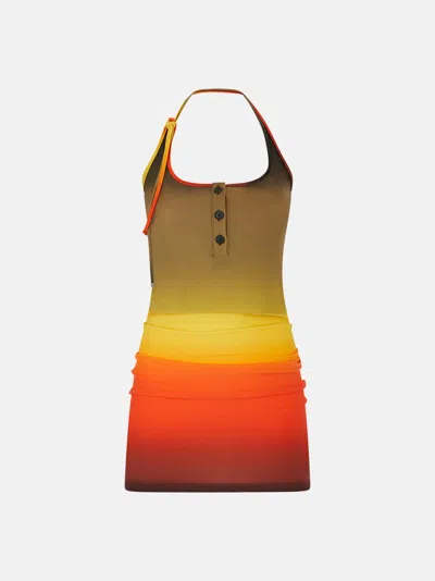 ATTICO MULTICOLOR MINI DRESS