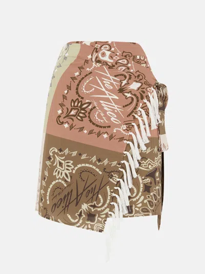 Attico Beachwear Neutral In Brown