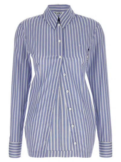 ATTICO MULTICOLOR STRIPED SHIRT