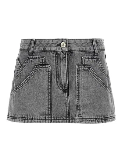 ATTICO MULTIPOCKET MINI SKIRT