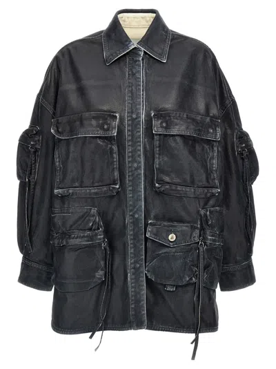 ATTICO NAVY BLUE BOMBER