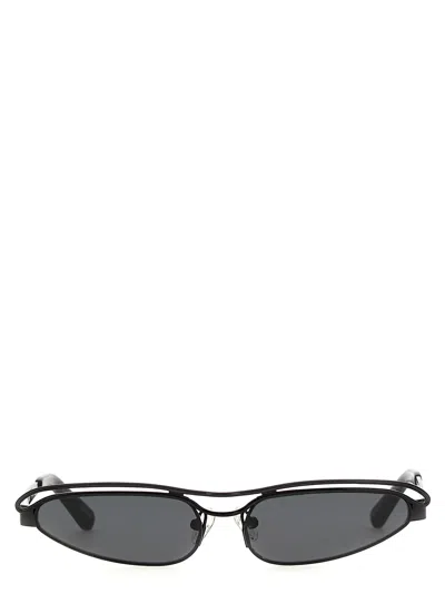 Attico Norma Sunglasses In Black