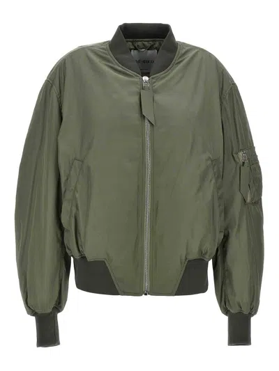ATTICO NYLON BOMBER JACKET